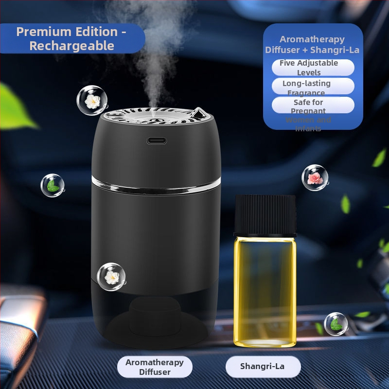 HD automašīnas aromaterapijas difuzors ar automātisku izsmidzināšanu – ziedu smarža, 50–100 ml, smaku novēršana, izsmidzināšanas ilgums 16–30 dienas, sēdekļa uzstādīšana