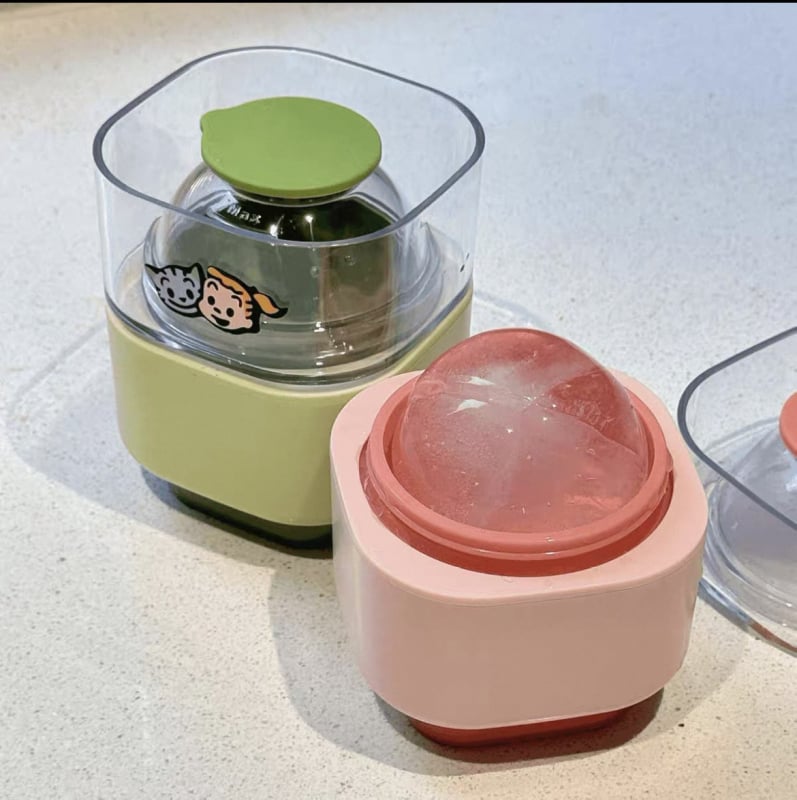  Tavă pentru gheață din silicon, formă neregulată, personalizabilă, eliberare ușoară, capacitate sub 300 ml