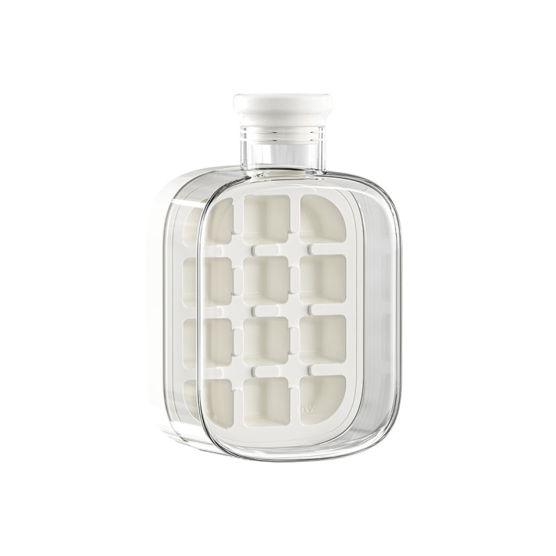  Tavă pentru gheață din silicon, formă neregulată, personalizabilă, eliberare ușoară, capacitate sub 300 ml