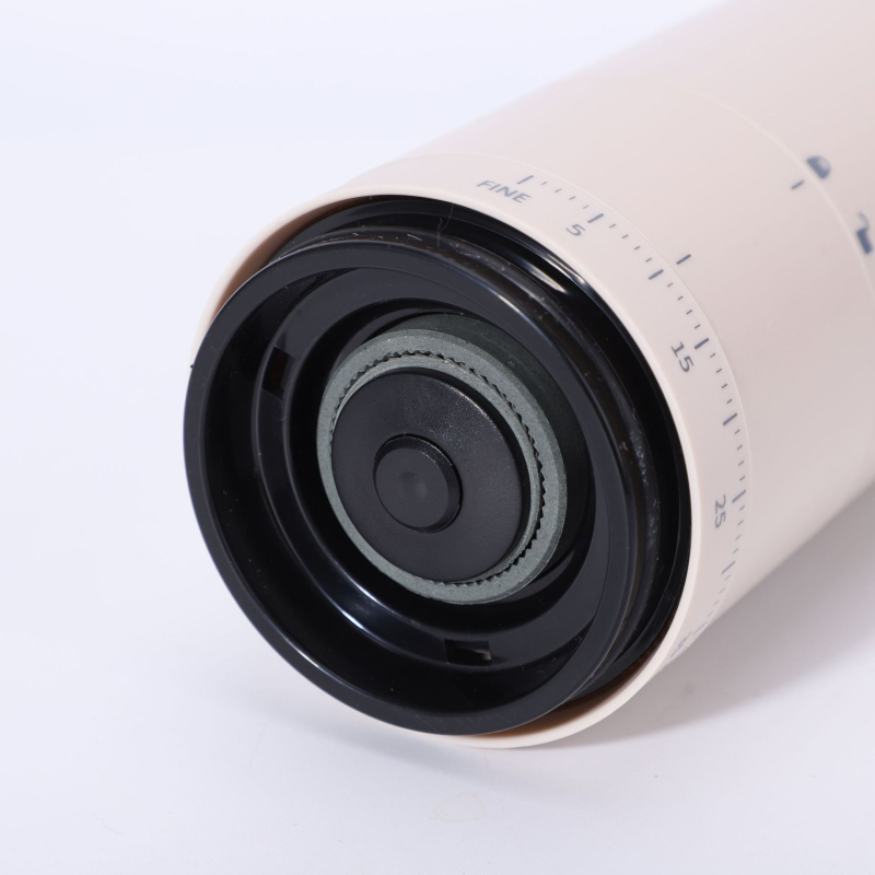 Mingxi elektrinis kavos malūnas pupelėms — automatinis, ABS korpusas, svoris 0,43 kg, pritaikymas galimas