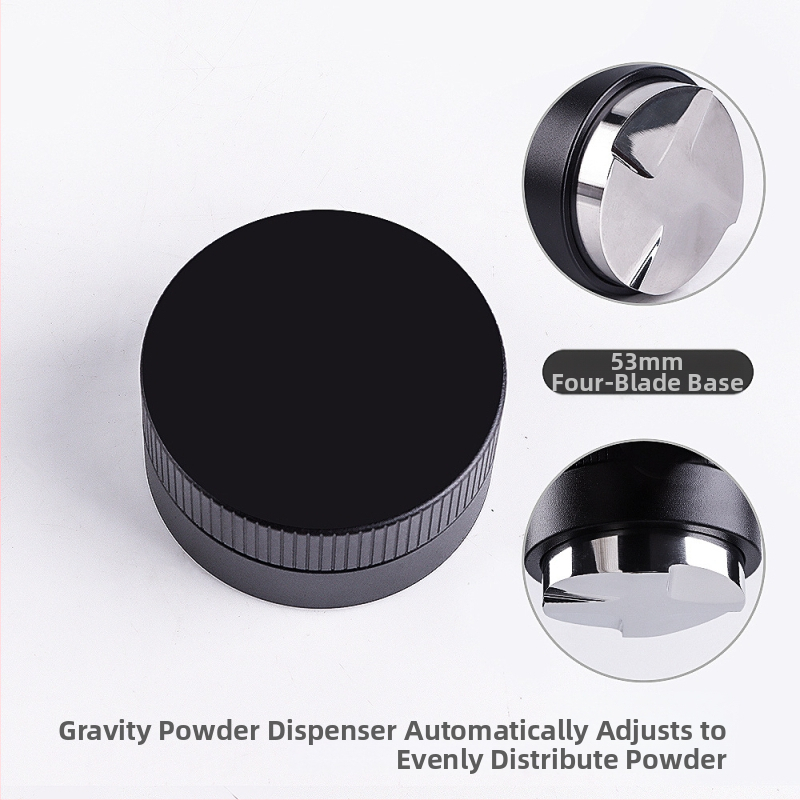 Nerūdijančio plieno gravitacinis espresso tampas, reguliuojamas aukštis, 390 g