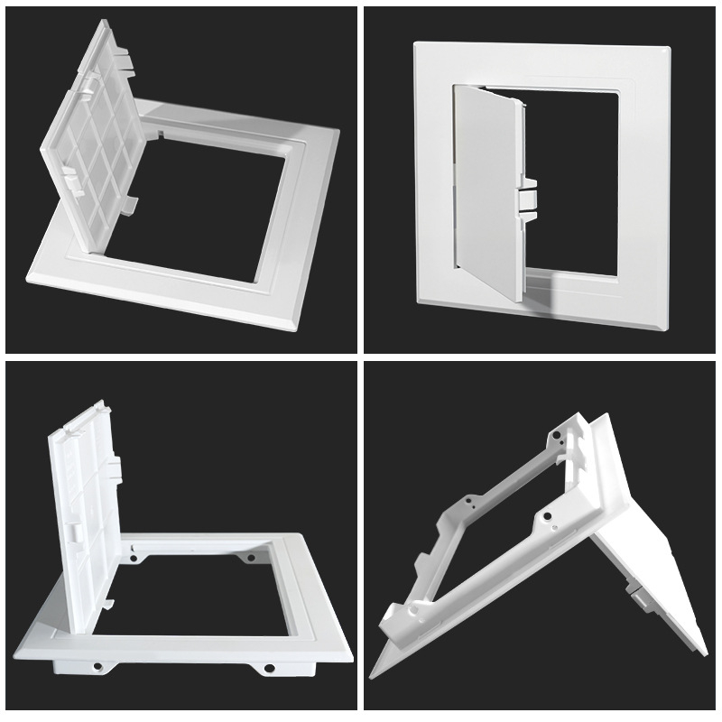 ABS lubų prieigos plokštė HVAC vamzdžiams, atviro tipo