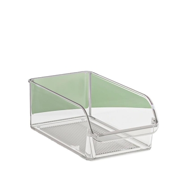 Хладилник органайзер кутия с дренаж, материал: коприна цветя, марка Mink