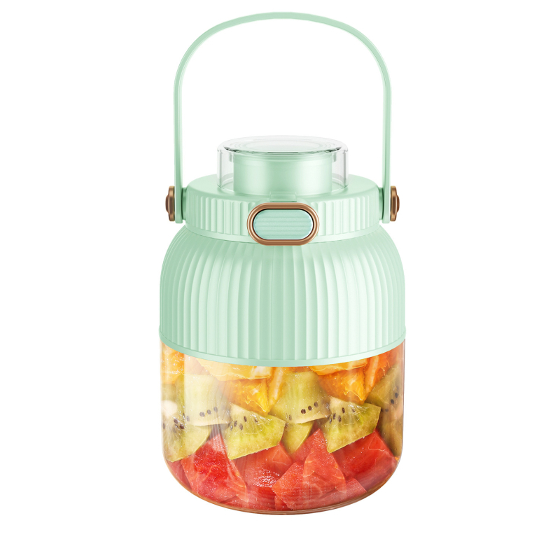 Sultų spaudinimo įrenginys su 5+ peilių • 18000 rpm • vidinė talpa iš borosilikatinio stiklo • įmontuota baterija • talpa iki 400 ml