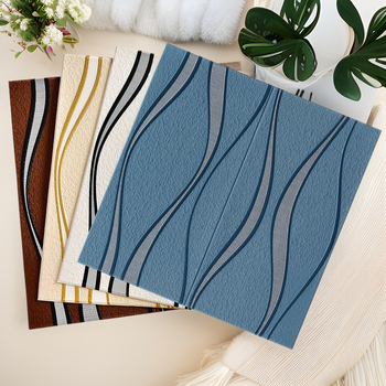 3D sienos plokštelės mural miegamajam, atsparus įbrėžimams ir vandeniui, XPE putojantis medžiaga, abstraktus šiuolaikinis dizainas, montavimas įmanomas