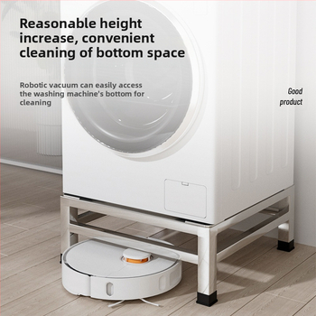 Nerūdijančio plieno skalbimo mašinos pagrindas laikiklis, modelis JX00039, vieno aukšto konstrukcija, CE sertifikatas