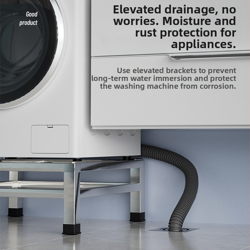 Основа за пералня с повдигнат барабан, от неръждаема стомана, модел JX00039, едноетажна конструкция, CE сертификация