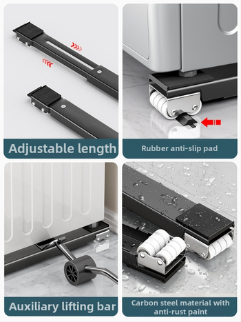 Universali judama pagrindė su pasukamaisiais ratais sunkiojo baldų ir šaldytuvų pervežimui