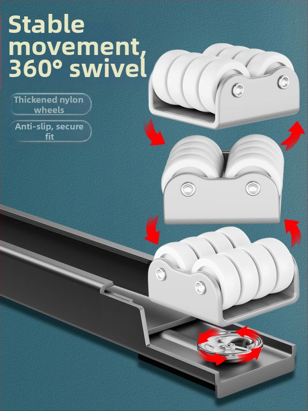 Универсална подвижна база с въртящи се колела за преместване на тежки мебели и хладилници
