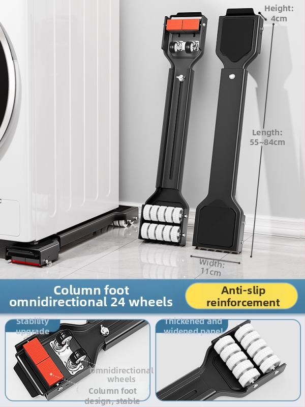 Universali judama pagrindė su pasukamaisiais ratais sunkiojo baldų ir šaldytuvų pervežimui