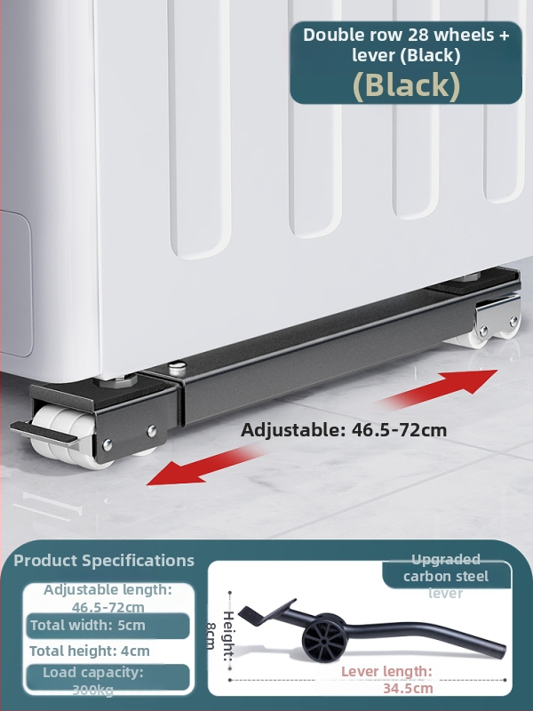 Universali judama pagrindė su pasukamaisiais ratais sunkiojo baldų ir šaldytuvų pervežimui