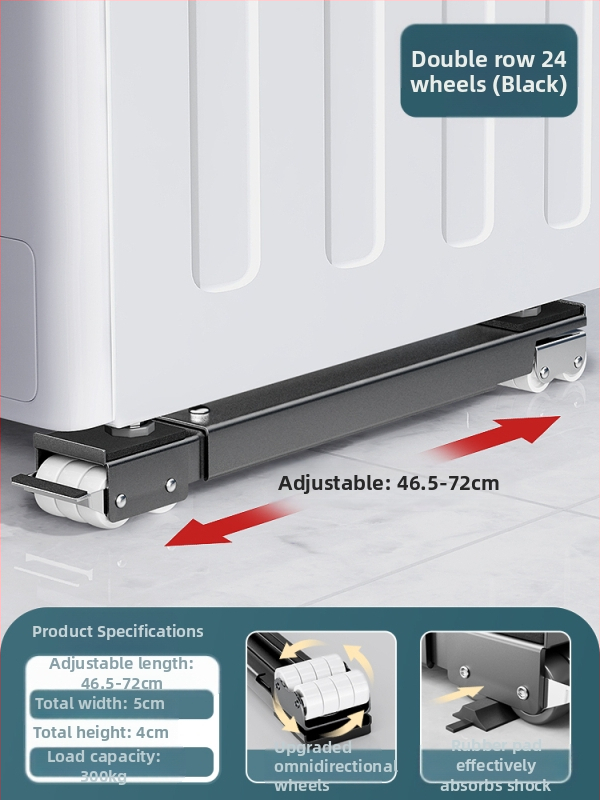 Universali judama pagrindė su pasukamaisiais ratais sunkiojo baldų ir šaldytuvų pervežimui