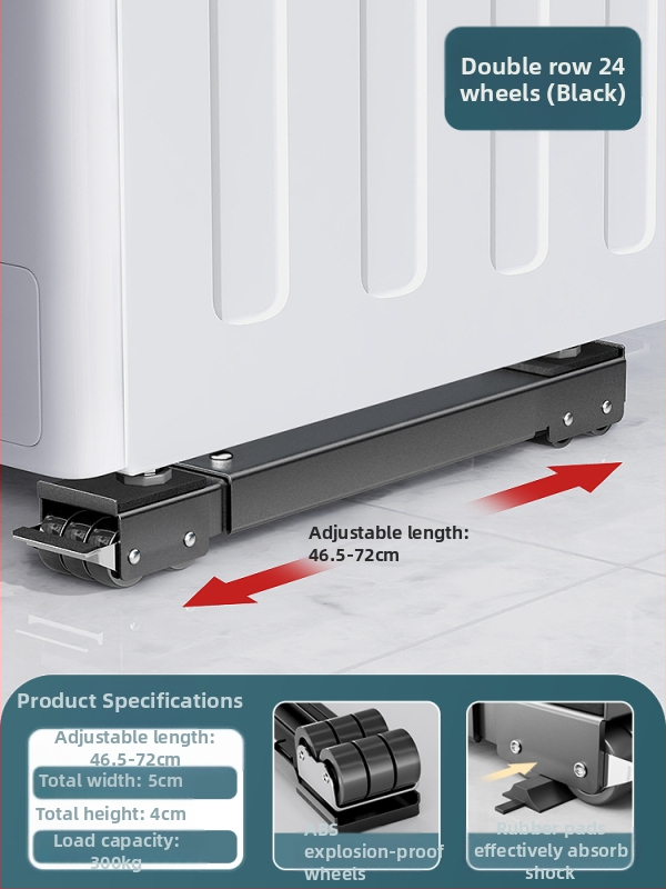 Universali judama pagrindė su pasukamaisiais ratais sunkiojo baldų ir šaldytuvų pervežimui