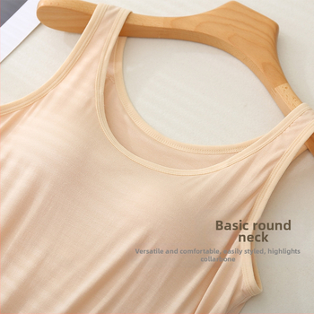 Γυναικείο camisole top με αποσπώμενες τιράντες, πολύ κοντό μήκος, μοτίβο χωρίς σχέδιο