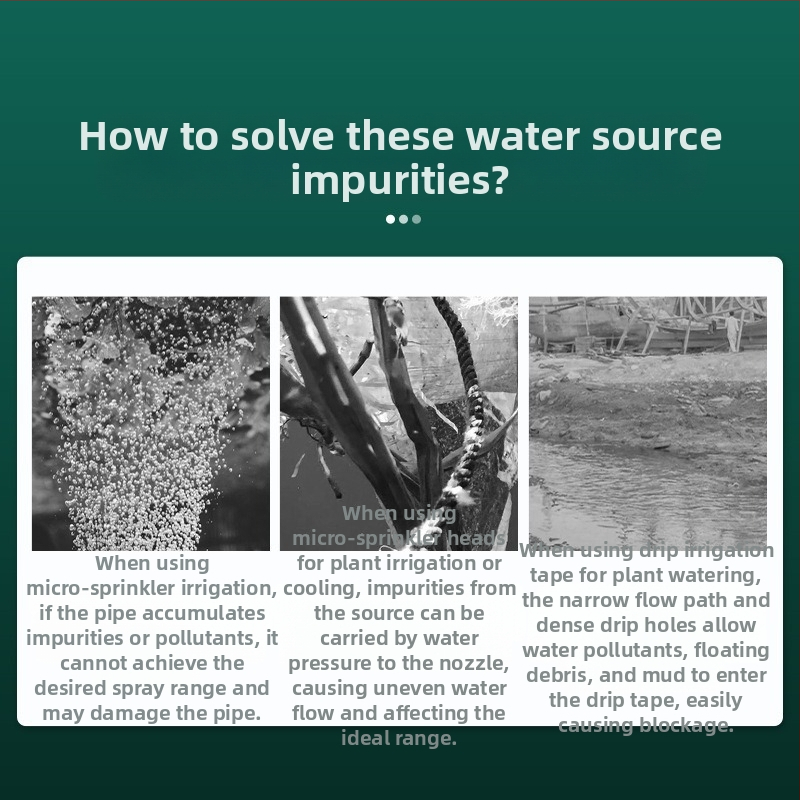 Predfilter na vodovodný systém, z nerezovej ocele 304, priehľadný vizuálny filter, Mileage značka, moderný minimalistický štýl