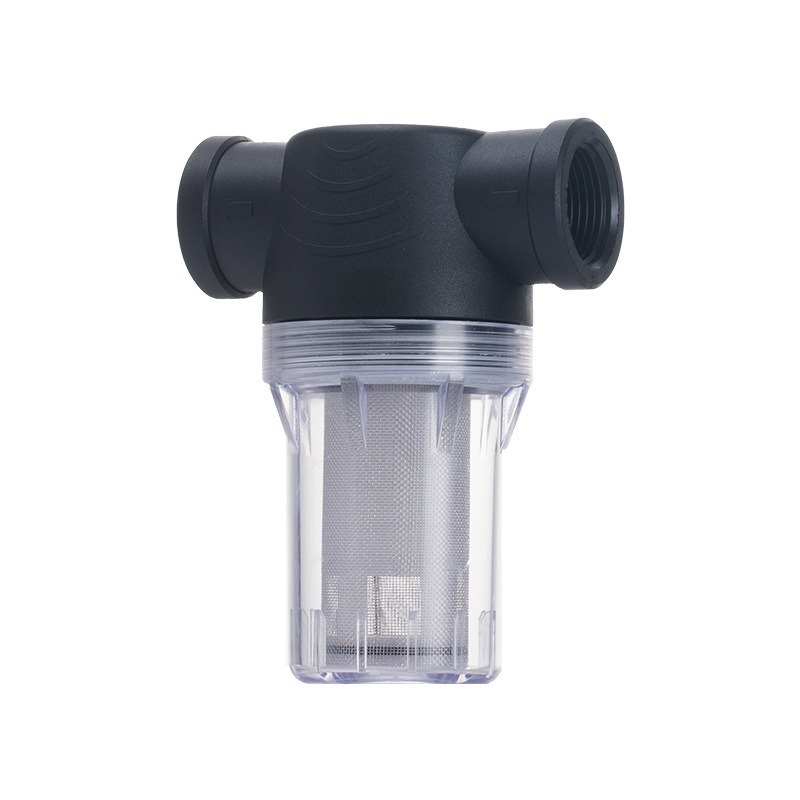 Veevoolu eelfilter 304 roostevabast terasest, läbipaistev visuaalne filter, Mileage bränd, kaasaegne minimalistlik stiil