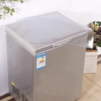 Правоъгълна прозрачна PVC подложка за нощно шкафче с матиран финиш – водоустойчива, прахоустойчивa, маслоустойчива, термоустойчива и устойчива на надраскване