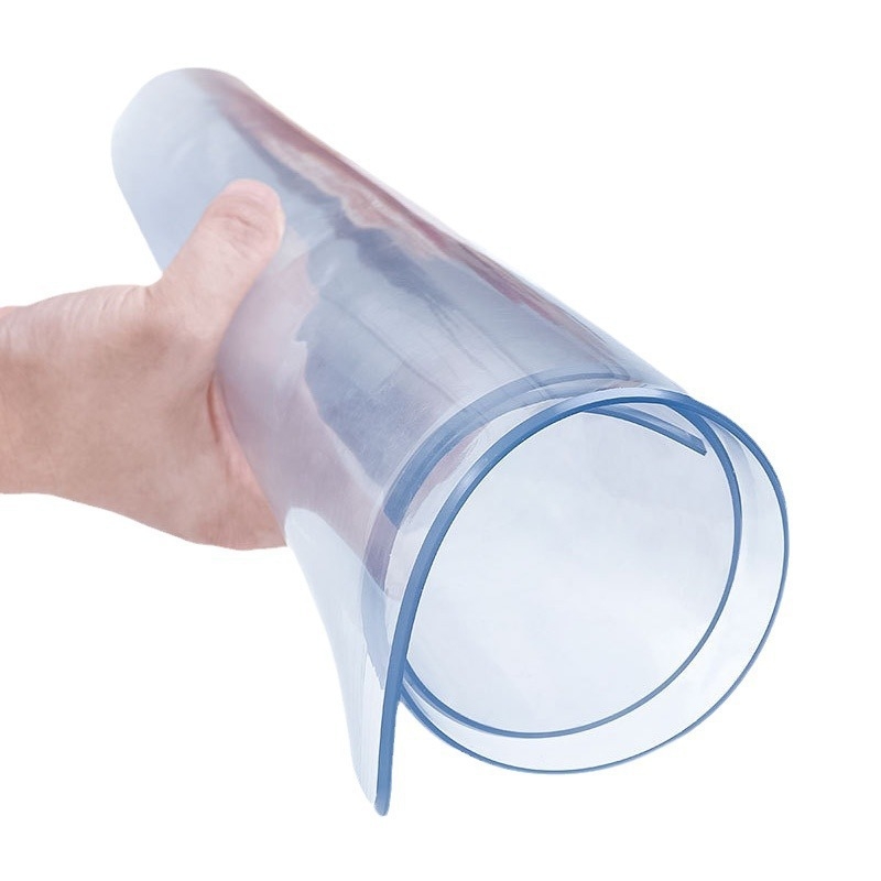 Правоъгълна прозрачна PVC подложка за нощно шкафче с матиран финиш – водоустойчива, прахоустойчивa, маслоустойчива, термоустойчива и устойчива на надраскване