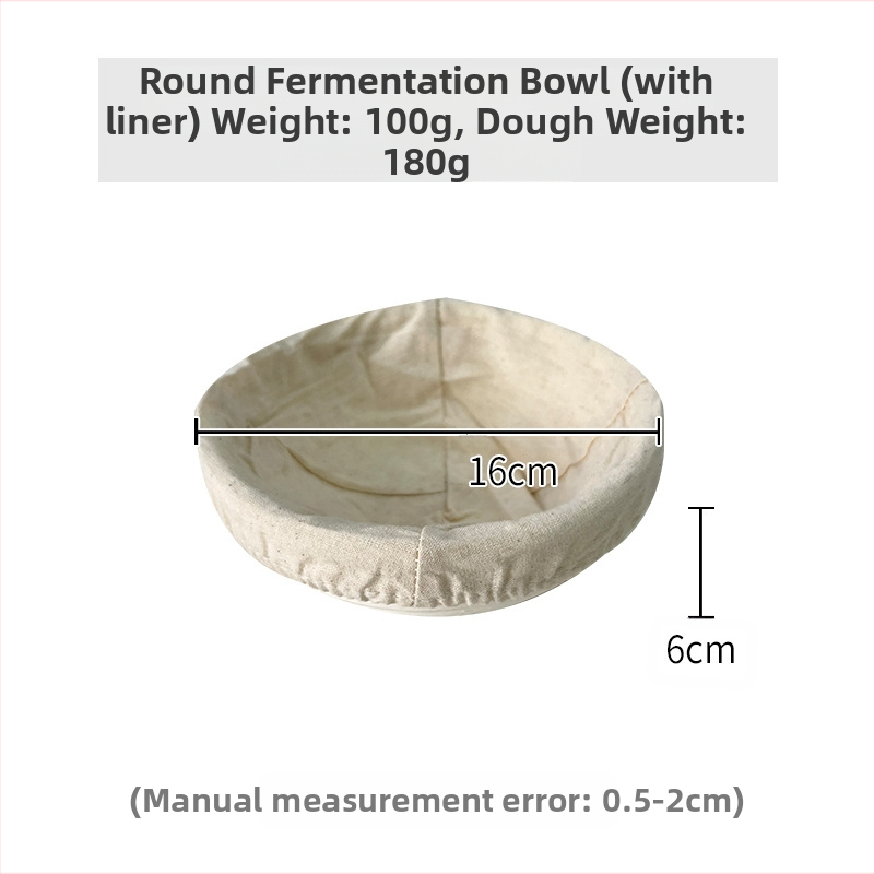 Rataninis duonos fermentacijos krepšys Europos stiliuje – kepimui ir laikymui, modernus minimalistinis stilius, kilmė: Vietnamas