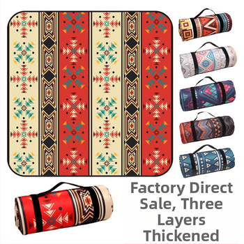 Piknik takaró flanelből és alumíniumfóliával, vízálló és nedvességálló, több személyes használatra, súly 1000 g