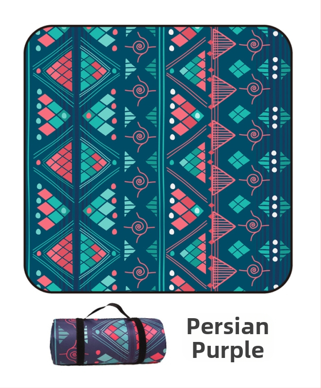 Piknik takaró flanelből és alumíniumfóliával, vízálló és nedvességálló, több személyes használatra, súly 1000 g