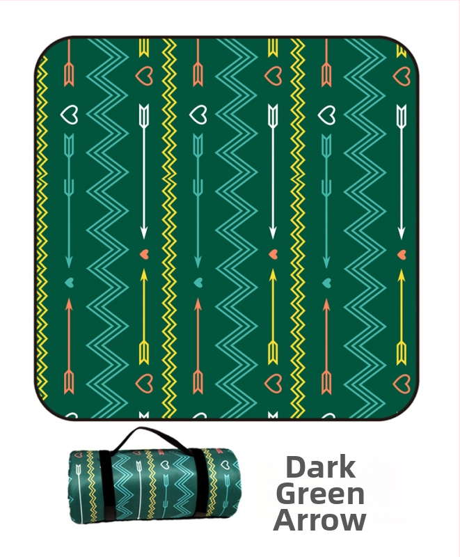 Piknik takaró flanelből és alumíniumfóliával, vízálló és nedvességálló, több személyes használatra, súly 1000 g