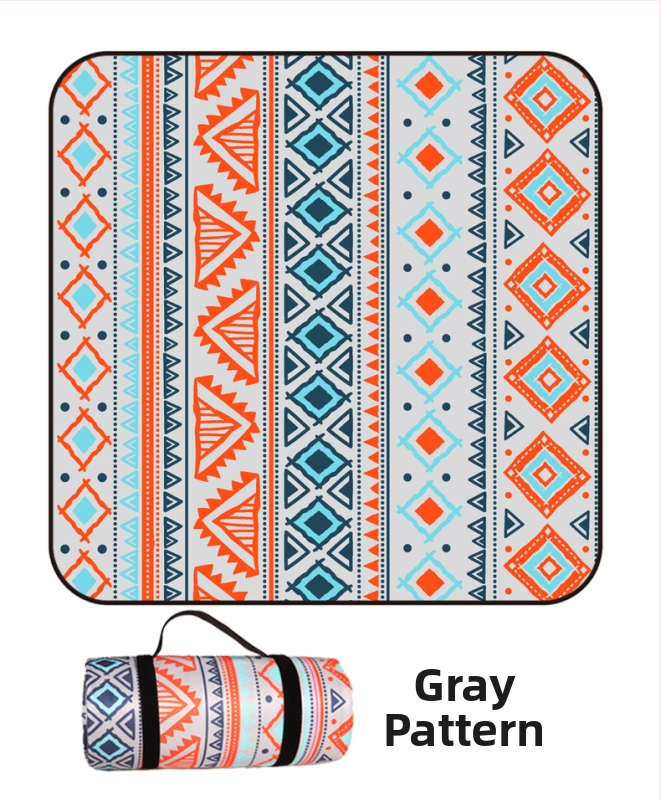 Piknik takaró flanelből és alumíniumfóliával, vízálló és nedvességálló, több személyes használatra, súly 1000 g