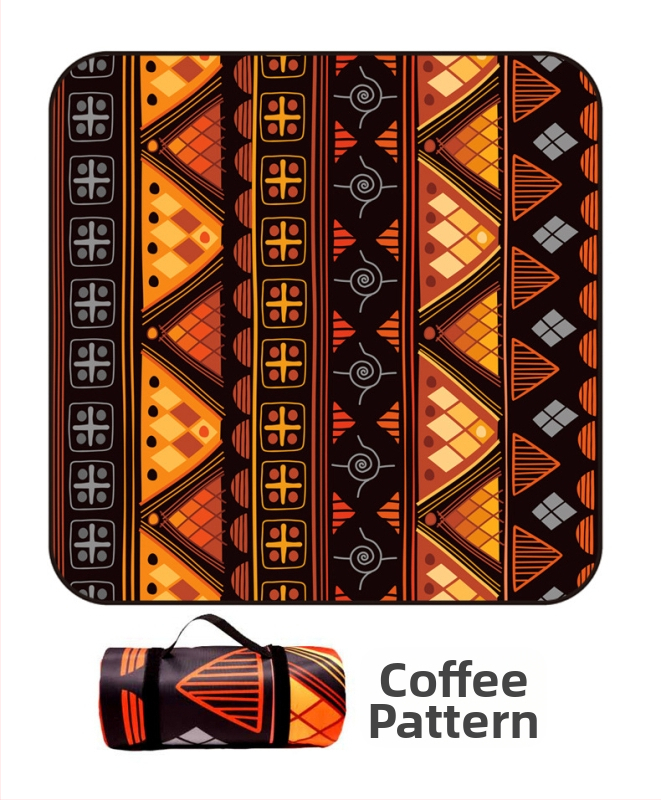 Piknik takaró flanelből és alumíniumfóliával, vízálló és nedvességálló, több személyes használatra, súly 1000 g