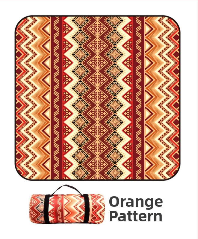 Piknik takaró flanelből és alumíniumfóliával, vízálló és nedvességálló, több személyes használatra, súly 1000 g