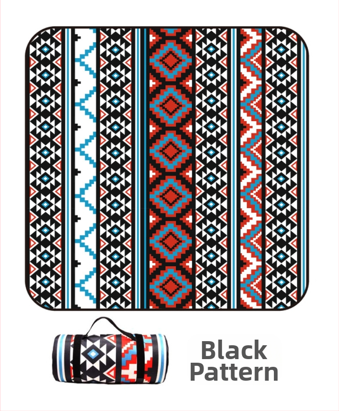 Piknik takaró flanelből és alumíniumfóliával, vízálló és nedvességálló, több személyes használatra, súly 1000 g