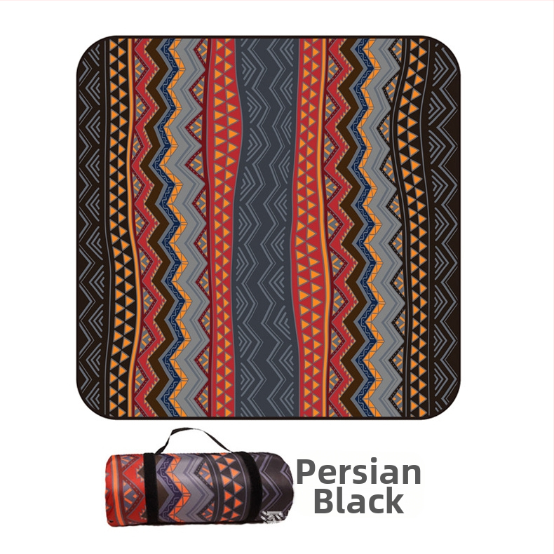 Пикник мат с удебелен фланелен слой и алуминиево фолио, водоустойчив и влагозащитен, за повече хора, тегло 1000 г