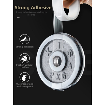 Αδιάβροχο αυτοκόλλητο τοίχου σφραγιστικό για κουζίνα και μπάνιο, ανθεκτικό στη μούχλα, επίπεδη σχεδίαση, 1 τεμάχιο