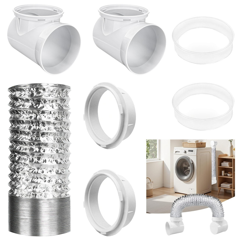 Аксесоар за сушилня: въздушен филтър DN100, за домашна употреба, подходящ за 51–100 m²