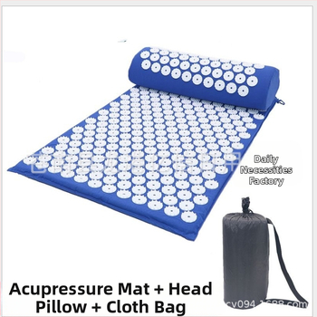 Jogo kilimėlis akupunktūros masažui – medžiaga: kempinės medvilnė; svoris 630 g; storis 15 mm; tinkamas treniruoklių įrangai, sveikatos priežiūros masažui ir kūno grožiui