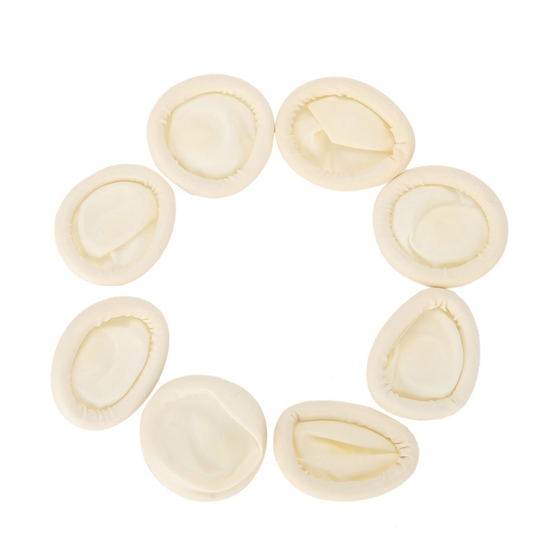 Órakereseléshez készült ujjvédő kesztyűk, 100 darabos készlet, védő gumírozott ujjvédők a mechanizmushoz, otthoni használatra, nemzeti szabvány