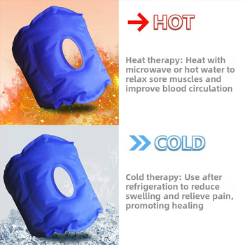 Παγοκύστη γόνατος με ανοιχτές οπές και γέλη — προστασία γόνατος, πολυεστερικό υλικό, ορειβασία, 70 g