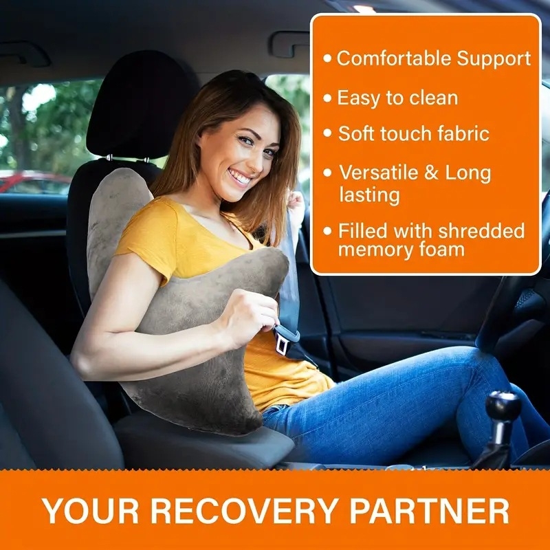 Rotatoriaus sausgyslės pagalvė, peties operacijai, atminties putų užpildas, poliesterio užvalkalas, šoniniam miegui, kaklo ir pečių skausmo malšinimas