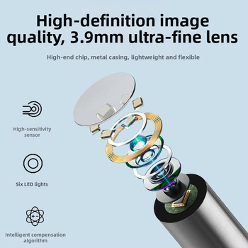 Ωτοσκόπιο με Glow κουταλάκι για τα αυτιά, Dannan Technology, ABS, 33 τεμάχια, μη εισαγόμενο