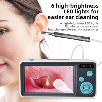 Ωτοσκόπιο με Glow κουταλάκι για τα αυτιά, Dannan Technology, ABS, 33 τεμάχια, μη εισαγόμενο