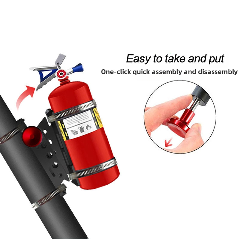 Държач за пожарогасител за UTV/ATV – алуминиева сплав, CNC прецизна обработка, общи модели