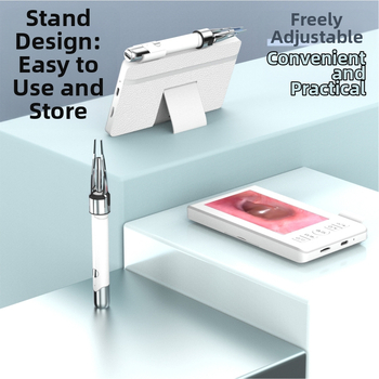 Glow κουτάλι αυτιού με οθόνη, ασύρματο ορατό εργαλείο για αυτί με τσιμπίδα, υλικό PC+ABS