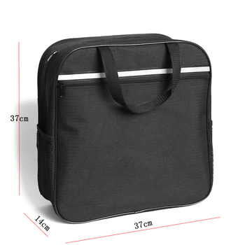 Θήκη αποθήκευσης για ηλεκτρικό καροτσάκι, κυβοειδούς σχήματος, ύφασμα 600D Oxford, εγκατάσταση στο αμαξίδιο, ταξιδιωτική αποθήκευση, μοντέλο 585001