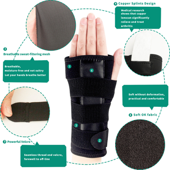 Лента за китка за възрастни, изработена от нейлон, подходяща за множество спортове, защита на китката