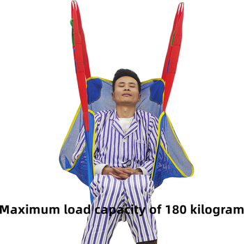 Слинг за повдигане на пациент с мрежеста конструкция за къпане (Марка: Guangzhou Kangler Medical Equipment Co., Ltd; Материал: Полиестер; Приложение: Домашна употреба)