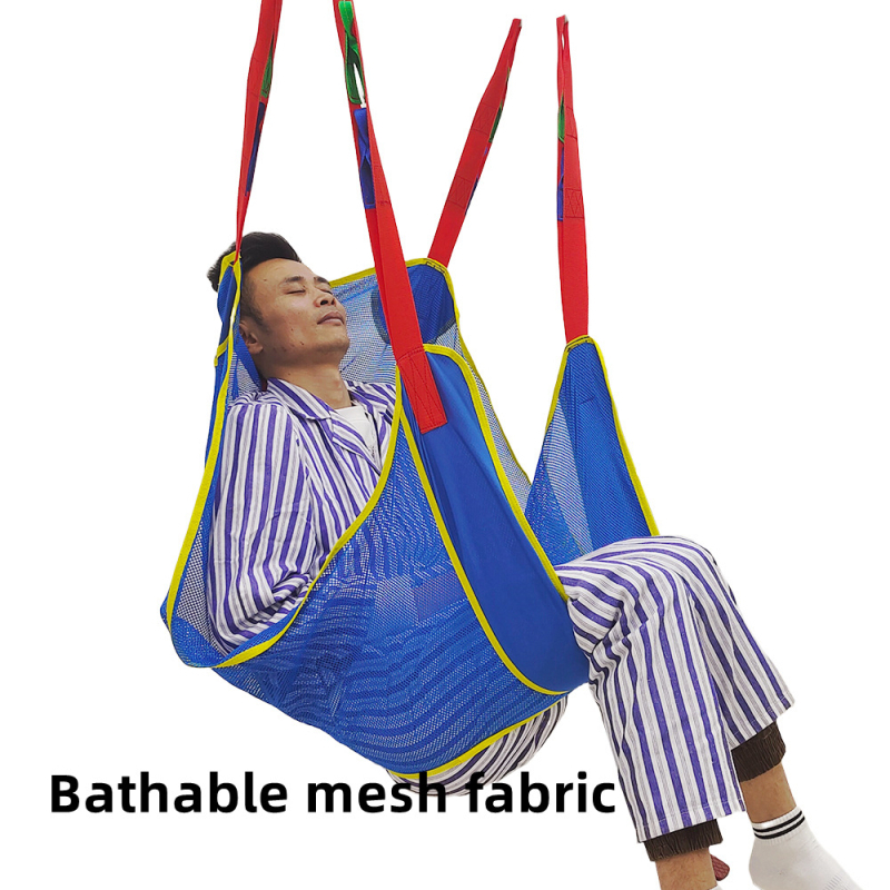 Слинг за повдигане на пациент с мрежеста конструкция за къпане (Марка: Guangzhou Kangler Medical Equipment Co., Ltd; Материал: Полиестер; Приложение: Домашна употреба)