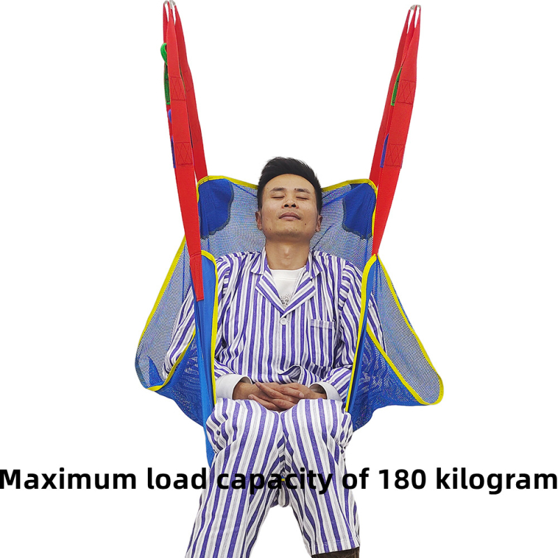 Слинг за повдигане на пациент с мрежеста конструкция за къпане (Марка: Guangzhou Kangler Medical Equipment Co., Ltd; Материал: Полиестер; Приложение: Домашна употреба)