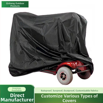 Lietaus apsaugos dangtelis vyresnio amžiaus elektrinei trikolei – šilko poliesteris, bendrieji modeliai, Qi Sheng, prekės kodas Tjf-109888, pritaikymas prieinamas