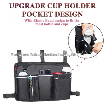 WPB – чанта за висящо съхранение за проходилка и инвалидна количка, 600D оксфорд плат, дневно съхранение, пътуване, модерен минималистичен стил