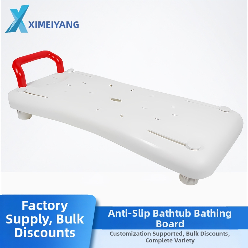 Plačiai ir storesnė vonios sėdėjimo lenta su saugos rankena ir neslidžia danga (Medžiaga: PP; Kilmė: Guangdong; Prekės ženklas: Aoneng plastic hardware products; Sulankstymas: Ne; Importas: Ne)
