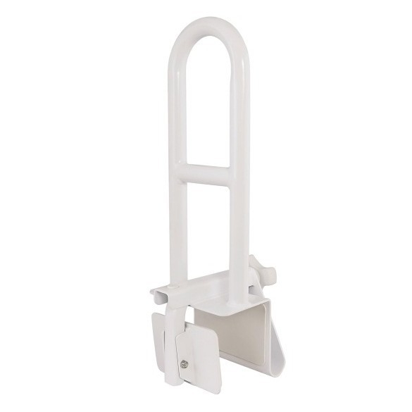 Reguliuojama vonios ir dušo saugos rankena, nerūdijantis plienas, apkrova 226 kg, paviršiaus dengimas purškiama dažais, modernus minimalistinis stilius.